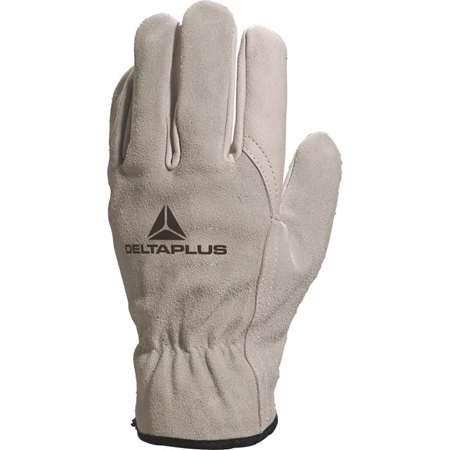 Image de GANTS FCN29 PAUME CUIR/DOS CROUTE GRIS T11 (x12) la paire