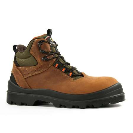 Image de CHAUS SECU HAUTES NUBUCK ARAL CUIR S3 SRC MARRON P40