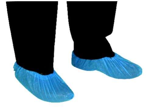 Image de COUVRE CHAUSSURES 45240 PE BLEU SACHET x100
