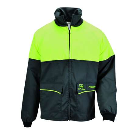 Image de VESTE BÛCHERONNAGE FI005B CL1 20M/S PRIOR NOIR/JAUNE TL