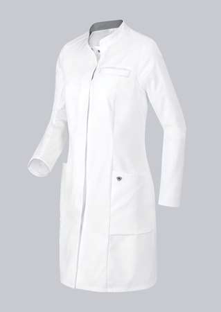 Image de BLOUSE MEDECIN 1746-684 CPE ML F BLANC T54