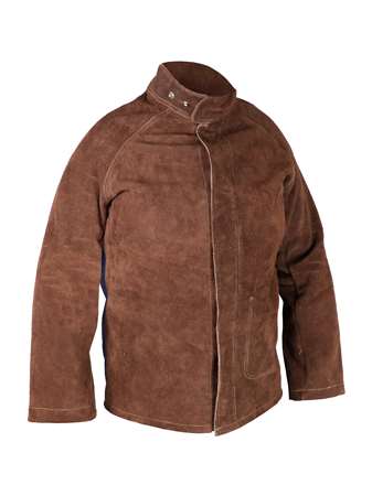 Image de VESTE SOUDEUR CUIR VEPSOUD MARRON T05/2XL3XL