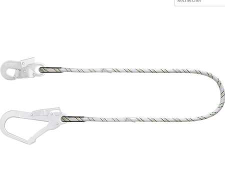 Image de LONGE SIMPLE FA4050315 1.5M + 2 MOUSQUETONS