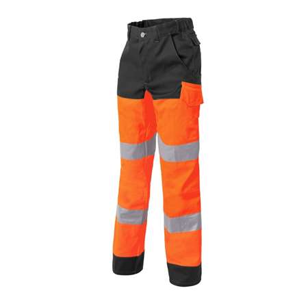 Image de PANTALON HV 2476 LUKLIGHT LUKLIGHT ORANGE/CHARCOAL T38