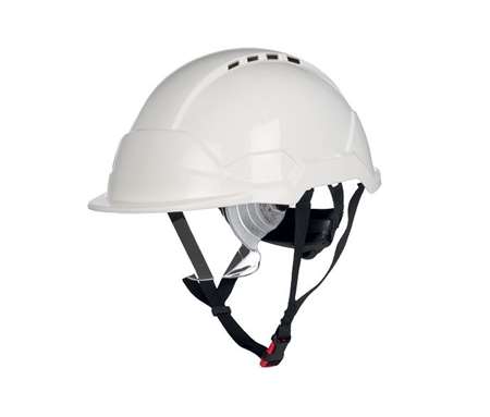 Image de CASQUE PHOENIX WIND VENTILE LUNETTES ET JUGULAIRE BLANC