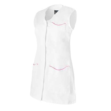 Image de TUNIQUE LAURIE PC MC BLANC/ROSA T4