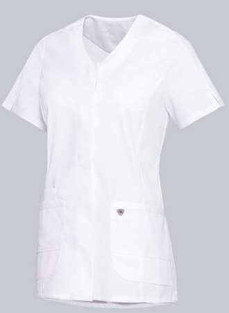 Image de TUNIQUE 1764-684 CPE MC 150G/M² F BLANC T2XL
