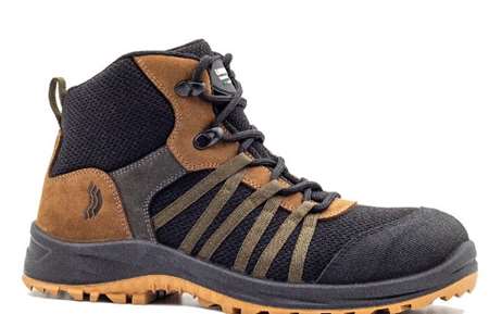 Image de CHAUS SECU HAUTES DANTE NOIR/MARRON S3 P45