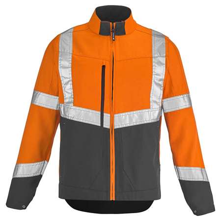 Image de BLOUSON HV 3HVN3PI PC ORANGE/GRIS CHARCOAL T5/2XL