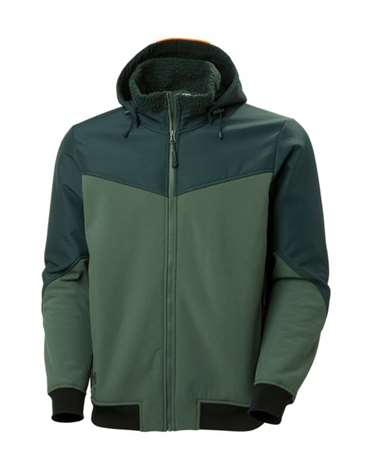 Image de SOFTSHELL POLAIRE 74291 OXFORD VERT/VERT FONCE TXL