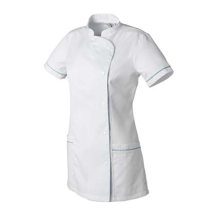 Image de TUNIQUE JULIE 50/50 MC BLANC/AZUR T2