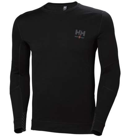 Image de SOUS PULL 75106 CR ML LIFA MERINO HH BLACK TXXL